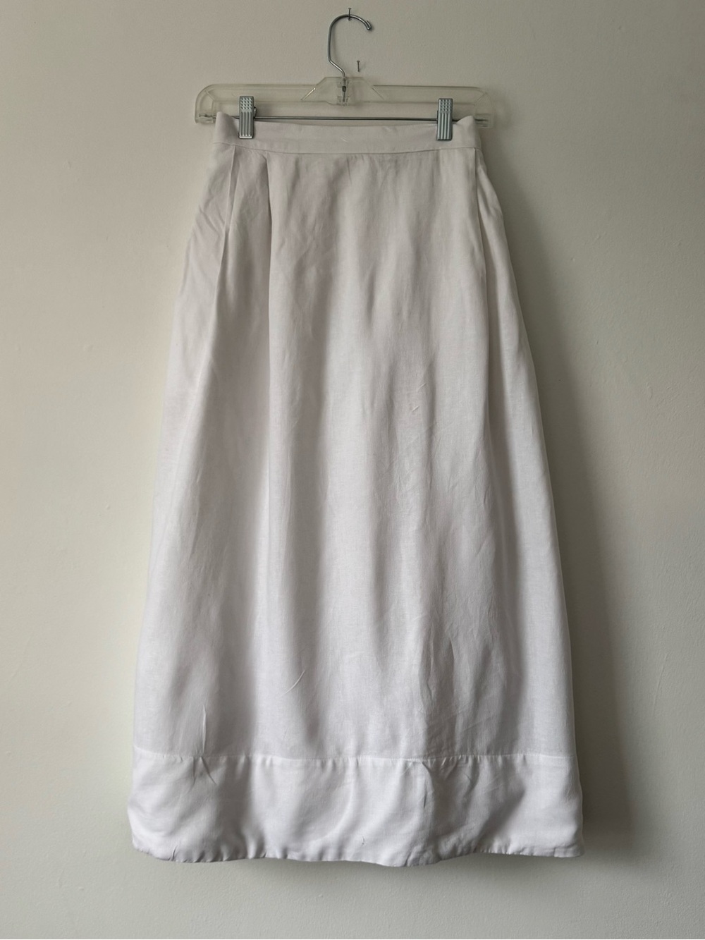 Banana Republic White Maxi Skirt